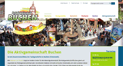 Desktop Screenshot of aktivgemeinschaft-buchen.de